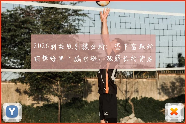 2026利兹联引援分析：签下富勒姆前锋哈里·威尔逊，涨薪长约背后原因及对球队战术影响解读